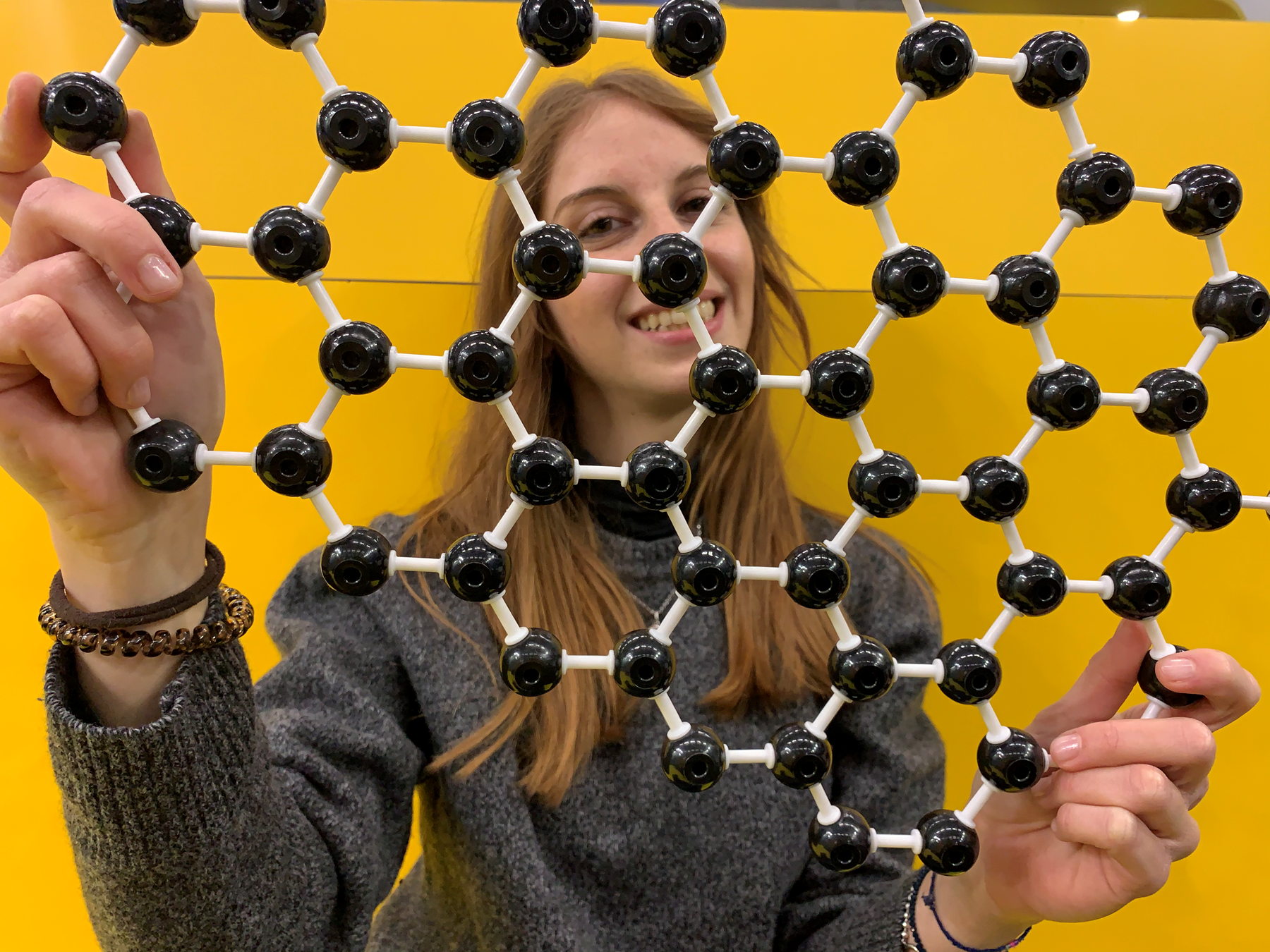 Erica Magliano from Graphene Flagship partner Tor Vergata at Enlit Europe